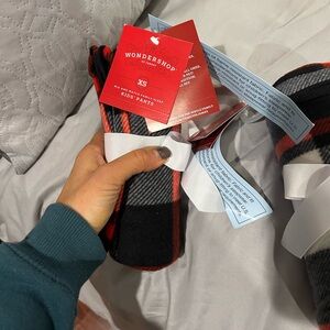 Wondershop plaid pajama pants- Red, Black, and Gray